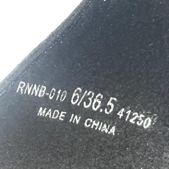 Chinese Laundry Womens‎ Size 6 Black Microsuede Heels Dress Sandals Shoes - Picture 14 of 14